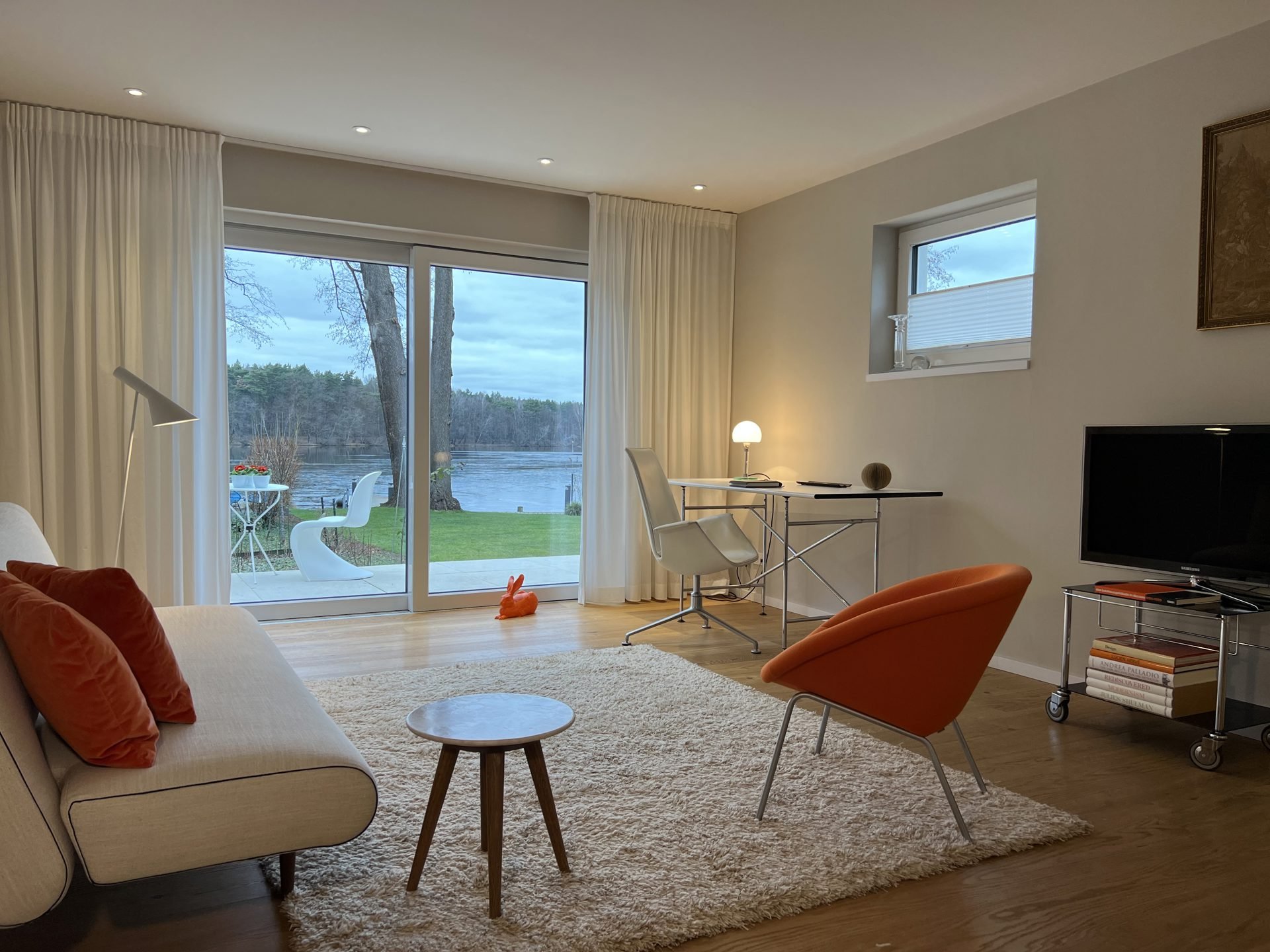 Ausblick aus dem Gästehaus auf den Großen Zug